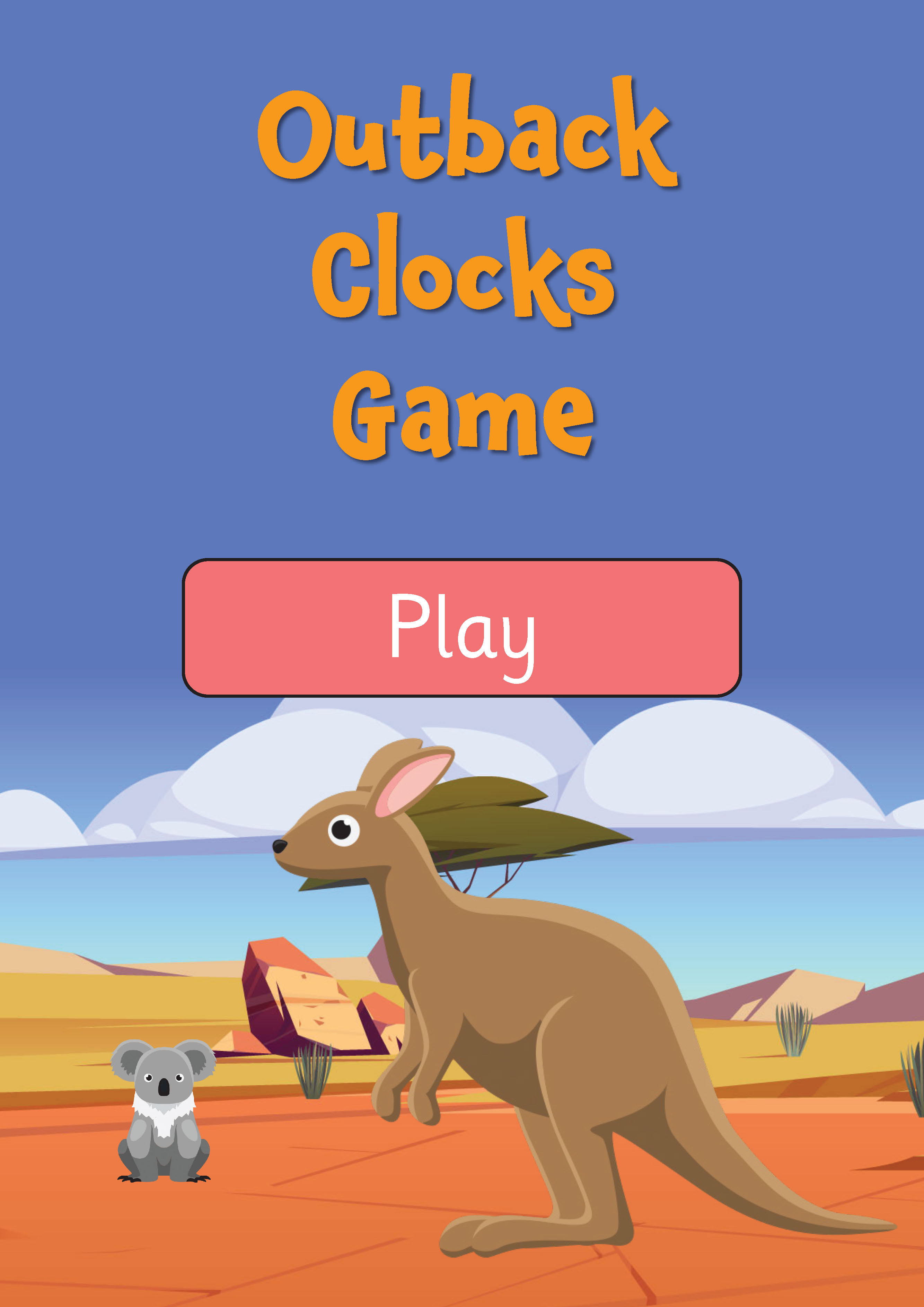 Outback Clocks Game (Years 1-4)