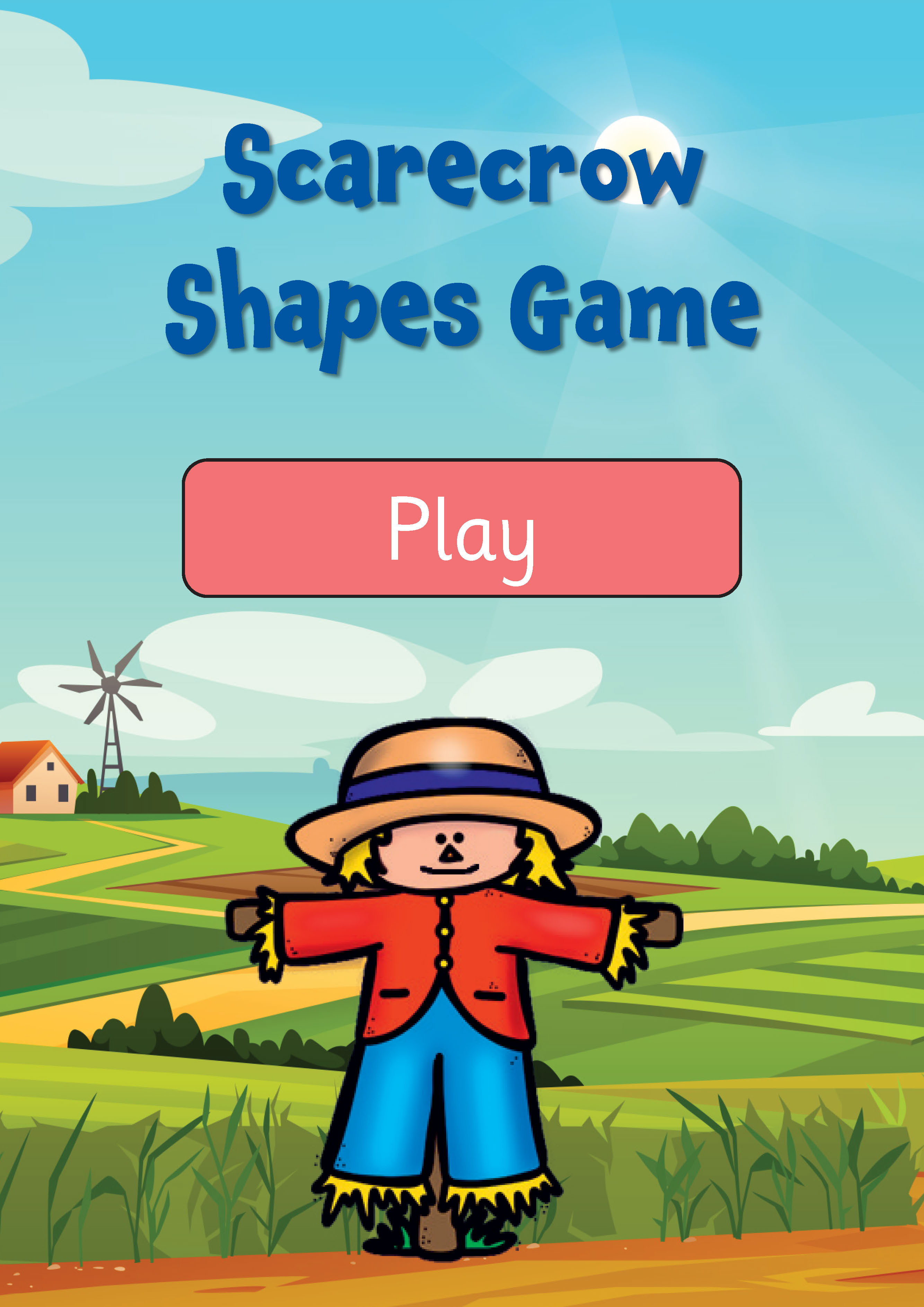 Scarecrow Shapes Game (Years 1-2)